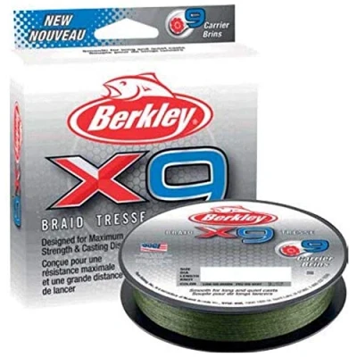 Imagen de Berkley X9 Braid 150m 0,40mm Low Vis Green Hilo trenzado
