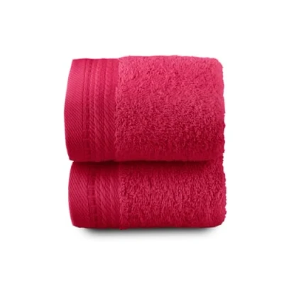 Imagen de Top Towel Premium Toallas de baño Grandes 2 Cara o Bidet 30x50 cms Algodon 100% 600 Gramos Fuscia