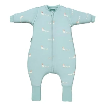 Imagen de molis&amp;co. Pijama Manta con Mangas Desmontables, Calcetines Antideslizantes, TOG 2.5 Estampado Duck Family, Algodón 100%, Oeko Tex 100 Certificado, 3 años