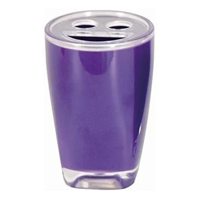 Imagen de MSV 140681 Vaso Titular de Cepillo Dientes PS 2 toneladas x 11,5 0,1 cm Violeta 0.1