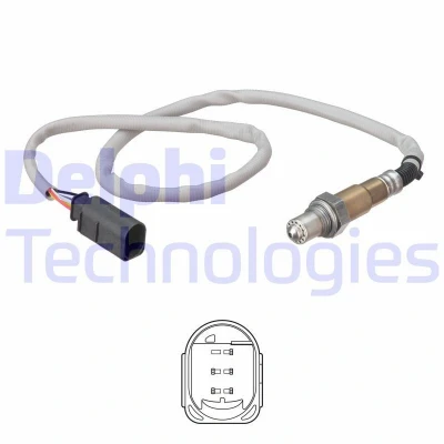Imagen de DELPHI ES21295 12B1 Sonda lambda de banda ancha, térmico MERCEDES BENZ: Clase C Berlina, E T modell