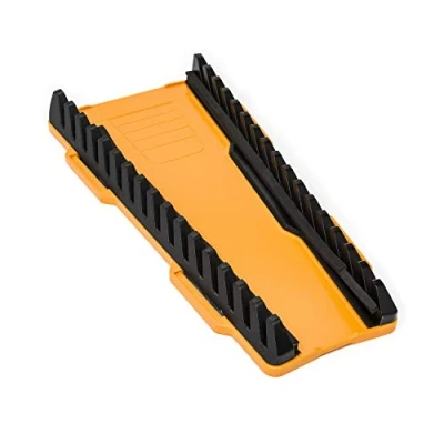 Imagen de GearWrench 83121 Estante reversible para llaves, 16 ranuras, color naranja