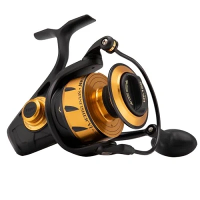 Imagen de PENN Spinfisher Vi Carrete Giratorio, de Pesca, Pesca marítima, en el mar con Sellado IPX5 Que Protege contra la Entrada Agua Salada, abastece a Diferentes Especies,
