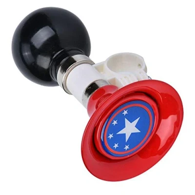 Imagen de Campana de Bicicleta para Ni?os Metal ruidosa Goma Ni?as Accesorios Bicicleta[Rojo]