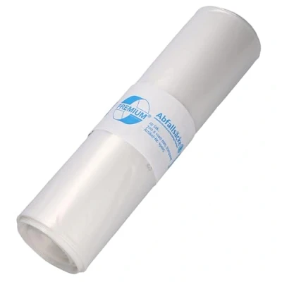 Imagen de Deiss Premium 19005 Bolsas de basura (700 x 1100 0,07 mm, 25 por rollo), transparente