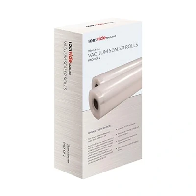 Imagen de SousVideTools [SVT 07002] Rollos para selladora al vacío (28 cm x 6 m) 2 unidades