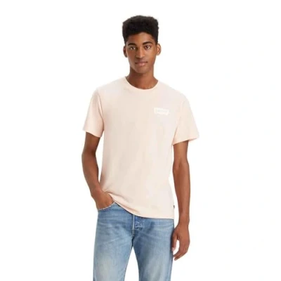 Imagen de Levi&#039;s Graphic Crewneck TEE Camiseta estampada, Hombre, Talla: Medium, Pale peach