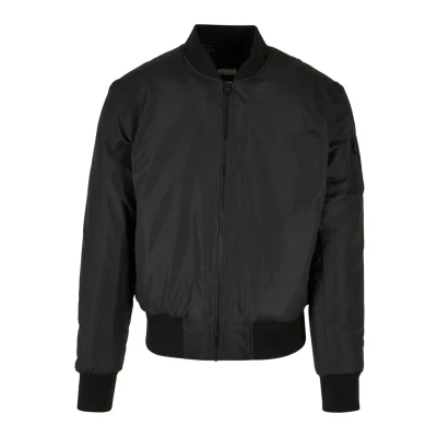 Imagen de Urban Classics Basic Chaquetas bomber, Hombre, Talla: 3XL, Black