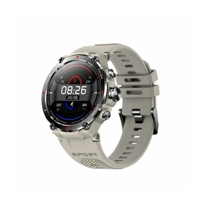 Imagen de DCU TECNOLOGIC Smartwatch GPS Reloj Inteligente Pantalla Táctil Amoled HD 14 Modos Deporte Notificaciones Apps y Llamadas IP68 Gris
