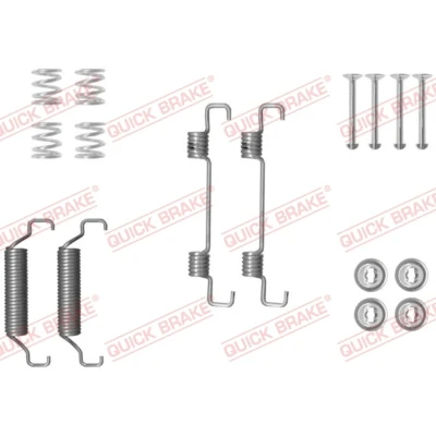 Imagen de QUICK BRAKE 105 0052 Juego de accesorios, zapatas freno estacionamiento