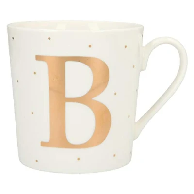 Imagen de Depesche 5909.027 Taza de porcelana con asa (300 ml, texto B