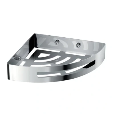 Imagen de Gedy Nerva Porta Objetos Angular, Acero Inoxidable, Cromo, 21 X 4.5