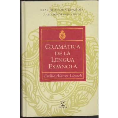 Imagen de Gramática de la lengua española: 1 (GRAMATICAS)