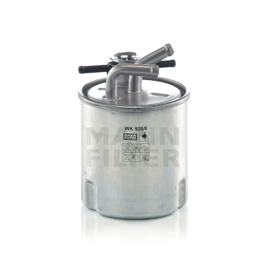 Imagen de MANN FILTER WK 920/6 Filtro Combustible de tubería NISSAN: Pathfinder 3, NP300 Navara Pick up, Camión plataforma / Chasis