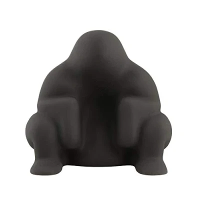Imagen de Alessi Tope de Diseño para Puerta en Resina Termoplástica, Negro, única