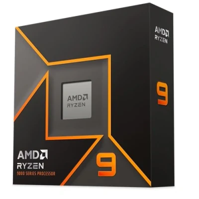 Imagen de AMD Procesador Ryzen 9 9950X, 16 Núcleos/32 Hilos, Arquitectura Zen 5, 80 MB de Cahe L3, TDP 170 W, Boost Frecuencia hasta 5.7 GHz, Socket AM5, DDR5 y PCIe 5.0, Sin Ventilador