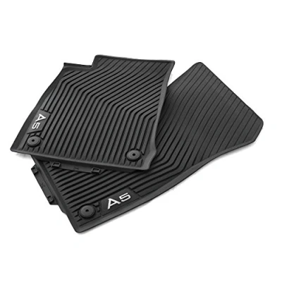 Imagen de Audi Original A5 (B9 F5) Coupe Cabriolet Premium Alfombrillas de Goma 2 x Delanteras Negro 8W7061501 041