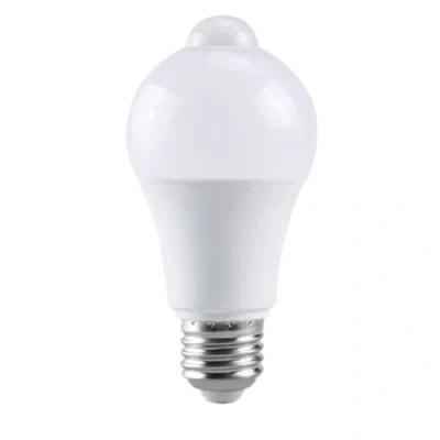 Imagen de Koanhinn 85 265 V E27 PIR sensor de movimiento Bombillas LED 12 W con infrarrojo detector Luz seguridad cálida