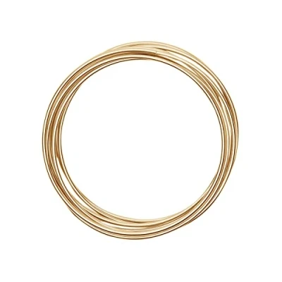 Imagen de Vaessen Creative Redondo Alambre de Aluminio, Dorado (Light Gold), 3 mm m,