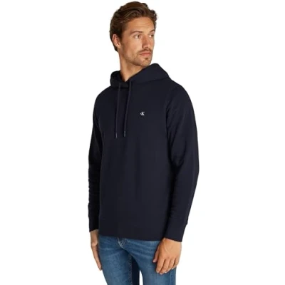 Imagen de Calvin Klein Jeans Sudadera Hombre Embro Badge Hoodie con Capucha, Azul (Night Sky), 3XL