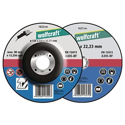 Imagen de wolfcraft Disco para cortar metales, centro rebajado I 1620300