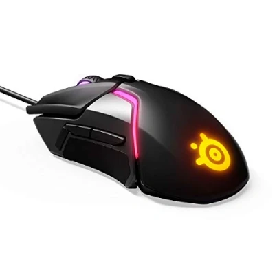 Imagen de SteelSeries Rival 600 Ratón Para Juegos USB Sensor Óptico dual TrueMove3+ Distancia de Elevación 0.05 Sistema Peso, Negro