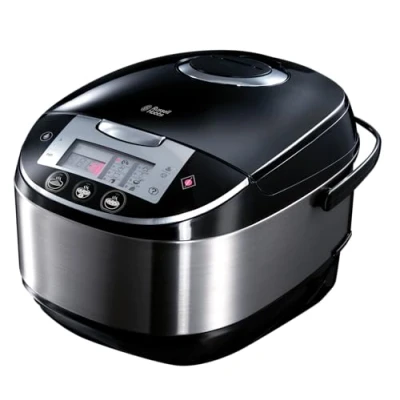 Imagen de Russell Hobbs Robot de Cocina Cook@Home Capacidad 5 L, Recipiente Acero Inoxidable, Tapa Anticondensación, Plata 21850 56