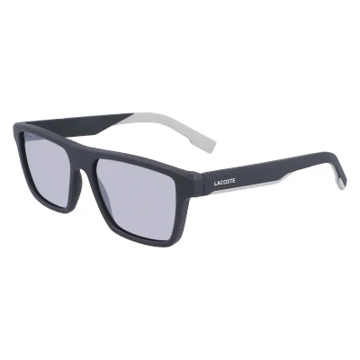 Imagen de Lacoste Men&#039;s Sunglasses L998S Matte Grey with Solid Silver Lens