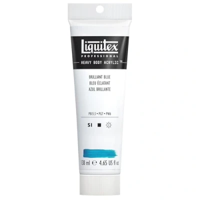 Imagen de Liquitex Heavy Body Acrylic Tubo De Pintura Acrílica, Azul Brillante, 138 ML,