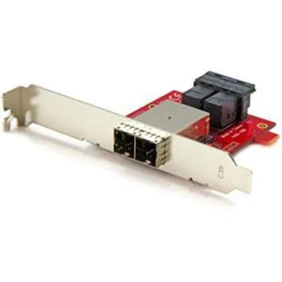 Imagen de StarTech.com SFF86448PLT2 Adaptador Mini SAS, Color Negro