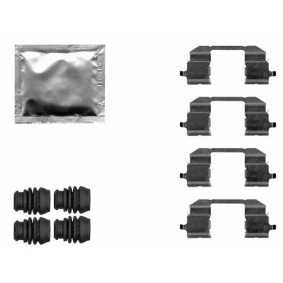 Imagen de Kit d&#039;accessoires, plaquette de frein à disque TEXTAR 82548800