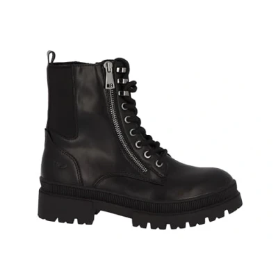 Imagen de TOM TAILOR 4294903, Botas Cortas al Tobillo Mujer, Negro, 40 EU