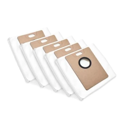 Imagen de Tapo RVA202 Bolsas desechables para aspiradora robótica, compatibles con los modelos RV30 Max Plus y RV20 Plus, 5 unidades