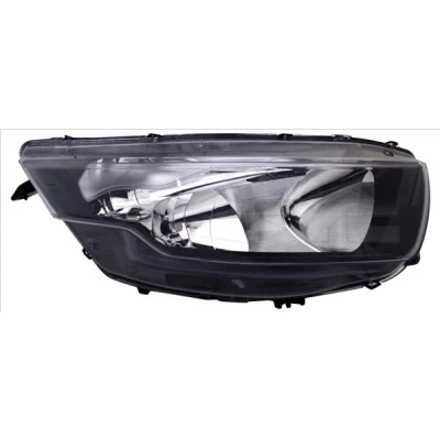 Imagen de TYC 20 19280 05 2 Faros izquierda H7/H1, W21W con luz diurna electromotor