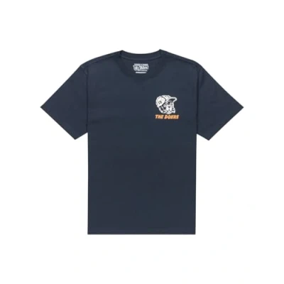 Imagen de Element Timber Builder SS Camiseta estampada, Hombre, Talla: Large, Eclipse navy