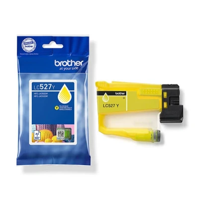 Imagen de MFC J4550DW Brother LC 527Y cartucho de tinta amarillo (original)