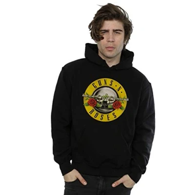Imagen de Guns N Roses hombre Bullet Logo Capucha Large Negro