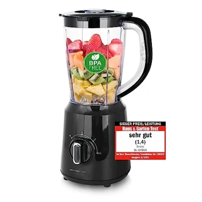 Imagen de Emerio Standmixer 1,5L Behälter, BPA frei, schwarz