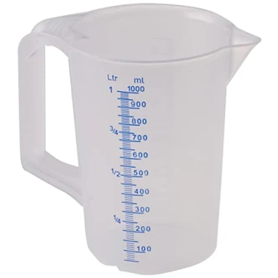 Imagen de Gilberts Jarra medidora (0,5 L, plástico), 1 L