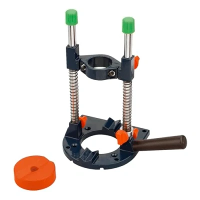 Imagen de KWB Soporte de taladro con cuello europeo 43mm mango móvil para atornilladores sin cable a juego, taladros rectos y en ángulo.