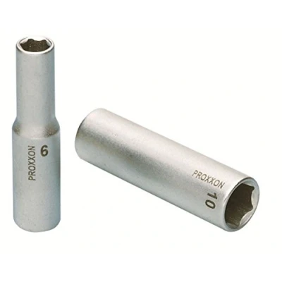 Imagen de Proxxon 23 540 Vaso Largos de 3/8&quot; para Pernos Roscados Sobresalidos Largos, Tamaño 12mm, Longitud Total 46mm