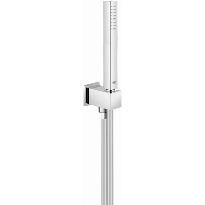 Imagen de Grohe Euphoria Cube Stick Conjunto de ducha con soporte pared 1 chorro, color cromo (Ref.26405000)