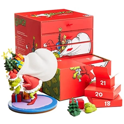 Imagen de CC Countdown Characters Figura de Grinch Numskull Producto oficial del Estatua calendario Adviento coleccionable