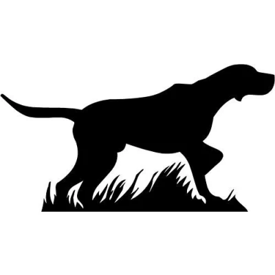 Imagen de LightningSigns Pointer Dog Car Van 4x4 pegatinas para ventana #2