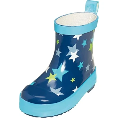 Imagen de Playshoes Botas De Goma Medio Eje, lluvia Unisex niños, Estrellas, 20 EU