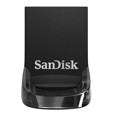 Imagen de SanDisk 1 TB Ultra Fit,Pendrive(Memoria USB 3.2,ideal para ordenador portátil o de sobremesa, consolas juegos y sistemas, hasta 400 MB/s lectura,Software recuperación datos RescuePRO,Negro