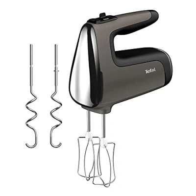 Imagen de Tefal HT650T Powermix Silence Batidora de mano, potente y silenciosa, 600W, velocidad variable función turbo