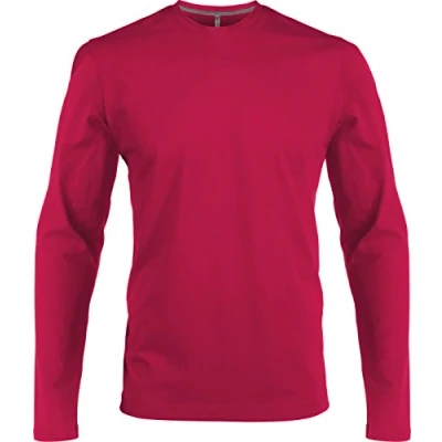 Imagen de Kariban Herren T Shirt Langarm Von notrash2003 (4XL, Fuchsia)