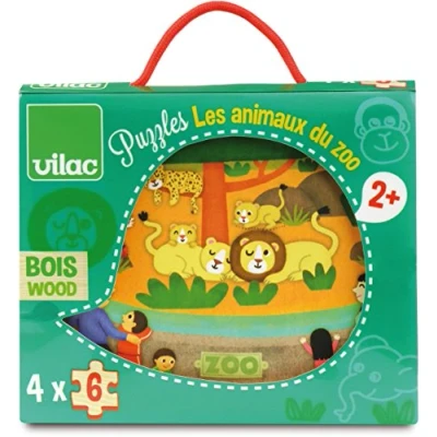 Imagen de Vilac Puzzles Los Animales del Zoo (2642)