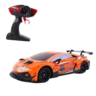 Imagen de TURBO CHALLENGE Lamborghini GT3 Racing RC Prestige 096616 Coche de Control Remoto Naranja 1/16 Pilas no Incluidas Plástico A Partir 6 años